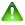 "Green attention triangle icon linked to trouble report page"